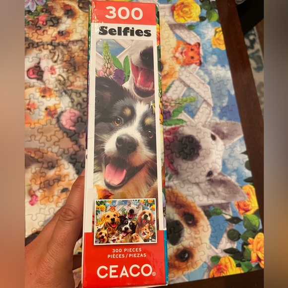 EUC Dogs and Cats Puzzle Ceaco 300 Piece Jigsaw Puzzle Pet Selfies 19" x 13" - Picture 6 of 8